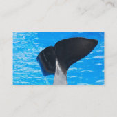 クジラの名刺の尾 名刺 (裏面)