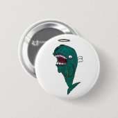 クジラの天使ボタン 缶バッジ (正面&裏面)