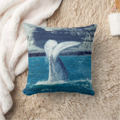 クジラの子牛の尾 – アルゼンチン クッション (ブランケット)