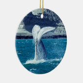 クジラの子牛の尾 – アルゼンチン セラミックオーナメント (右)