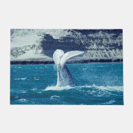 クジラの子牛の尾 – アルゼンチン ドアマット