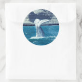 クジラの子牛の尾 – アルゼンチン ラウンドシール (バッグ)