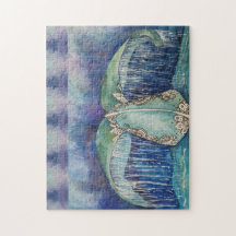 クジラの尾パズル