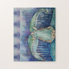 クジラの尾パズル ジグソーパズル