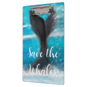 クジラの尾救鯨 クリップボード (左)