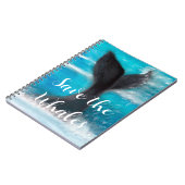 クジラの尾救鯨 ノートブック (左側)