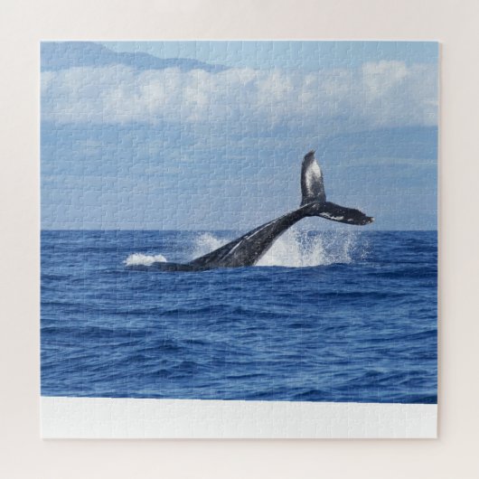 クジラの尾根 海洋風景 ジグソーパズル (横)
