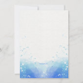 クジラの尾 招待状 (裏面)