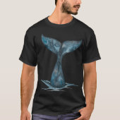 クジラの尾 Tシャツ (正面)