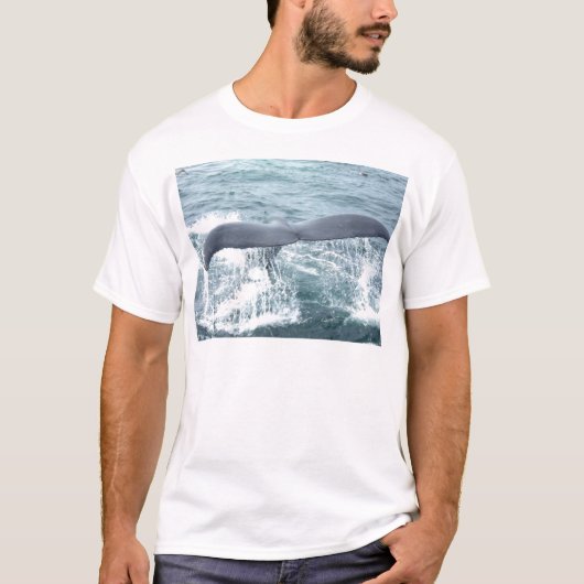 クジラの尾 Tシャツ (正面)