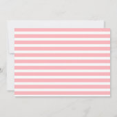 クジラの最初の誕生日招待状でスプラッシュ 招待状 (裏面)