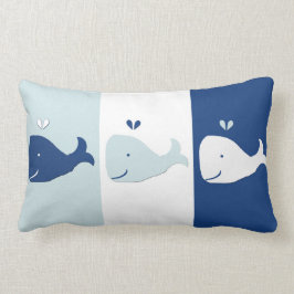 クジラの枕 ランバークッション