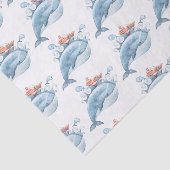 クジラの水色（青） 薄葉紙 (詳細)