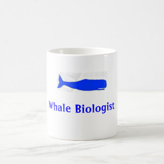 クジラの生物学者 コーヒーマグカップ