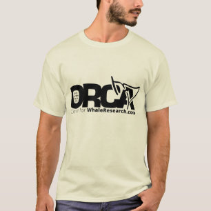クジラの研究のための中心-人のTシャツ Tシャツ