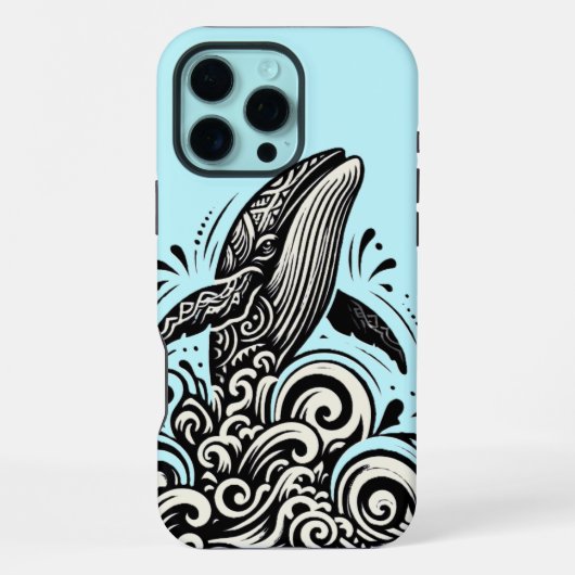 クジラの破れ目iPhoneケース iPhoneケース (裏面)