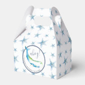 クジラの誕生日パーティーの好意 フェイバーボックス (正面サイド)