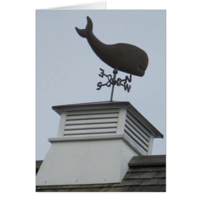"クジラのWeathervane " (正面)