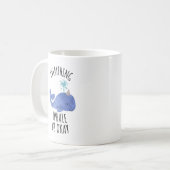 クジラは大丈夫 コーヒーマグカップ (正面左)