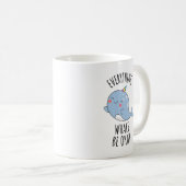 クジラは大丈夫 コーヒーマグカップ (正面右)
