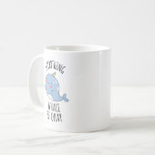 クジラは大丈夫 コーヒーマグカップ (正面左)