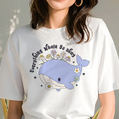 クジラは大丈夫 トライブレンドＴシャツ