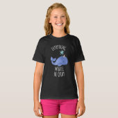 クジラは大丈夫 Tシャツ (正面フル)