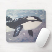 クジラは飛ぶことができます マウスパッド (マウス)