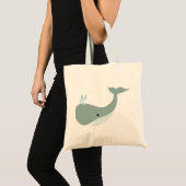 クジラを振って下さい トートバッグ (正面(商品))