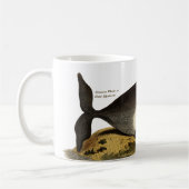 クジラを救って下さい コーヒーマグカップ (左)