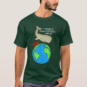 クジラを救って下さい Tシャツ