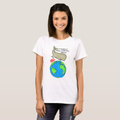 クジラを救って下さい Tシャツ (正面フル)