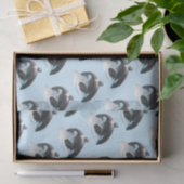 クジラを海ティッシュペーパー 薄葉紙 (ギフト)