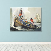 クジラを襲う船で、マティスが刻んだ キャンバスプリント (インサイチュ (ウッドフロア))