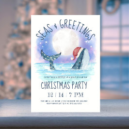クジラサンタ海のクリスマスパーティー 招待状