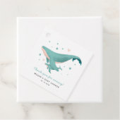 クジラテーマ航海のベビーシャワー フェイバータグ (インサイチュ)