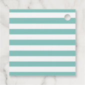 クジラテーマ航海のベビーシャワー フェイバータグ (裏面)