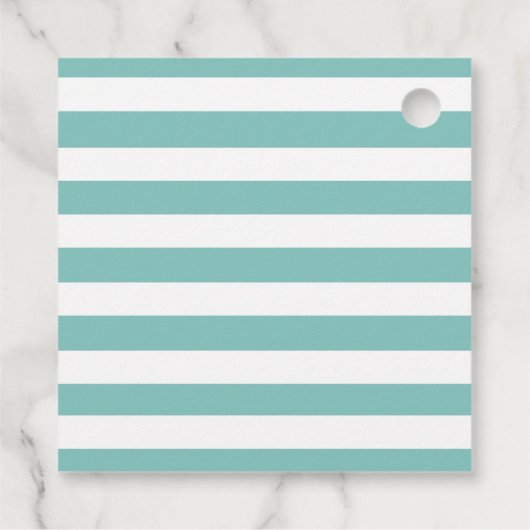 クジラテーマ航海のベビーシャワー フェイバータグ (裏面)