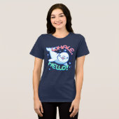 クジラハロー トライブレンドTシャツ (正面全面)