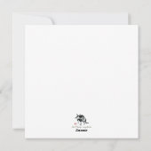 クジラママベビー墨絵画汁 シーズンカード (裏面)