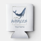 クジラ保護と海水彩セタセアン 缶クーラー (裏面)