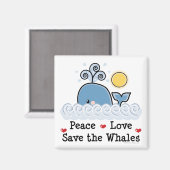 クジラ救の固心 マグネット (正面/裏面)