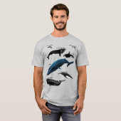 クジラ日 Tシャツ (正面フル)