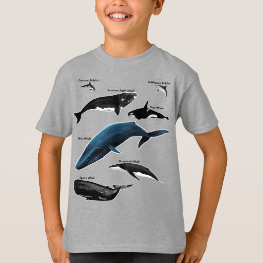 クジラ日 Tシャツ (正面)