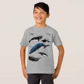 クジラ日 Tシャツ (正面フル)