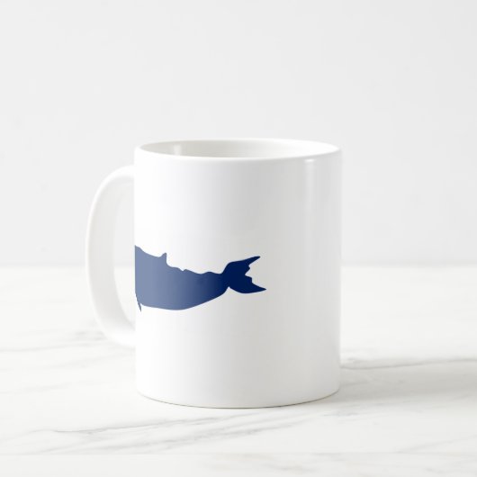 クジラ海軍 コーヒーマグカップ (正面左)