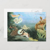 「クジラ監視」の収集できる郵便はがき ポストカード (正面/裏面)