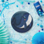 クジラ紙プレート ペーパープレート (パーティー)