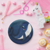 クジラ紙プレート ペーパープレート (パーティー)