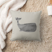 クジラ航海の海装飾用クッション クッション (ブランケット)